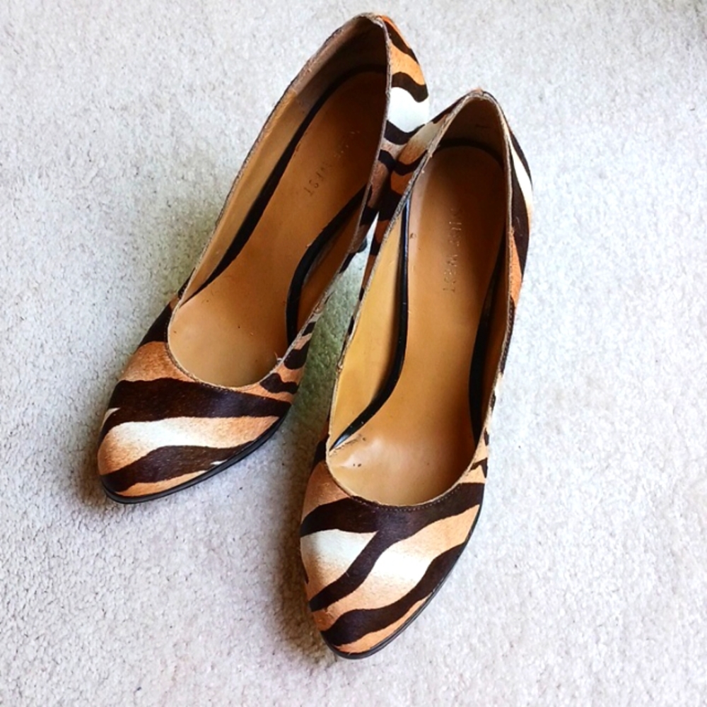 Nwrocha Cow Hair Leather Heels